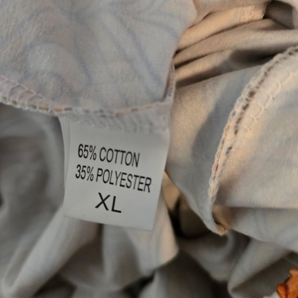 Geometric Patterned Ruffle Bell Bottom Pants - Picture 8 of 8